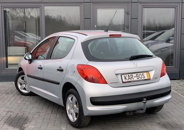 Peugeot 207 cena 16800 przebieg: 59000, rok produkcji 2010 z Wyszogród małe 37